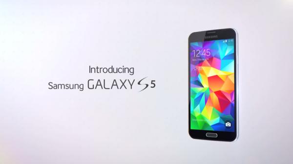 طرح اصلی Samsung galaxy S5 اندروید 4