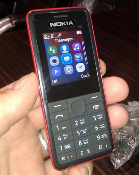طرح اصلی Nokia 107