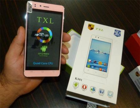 گوشی موبایل TXL K501 با اندروید 4.4.4