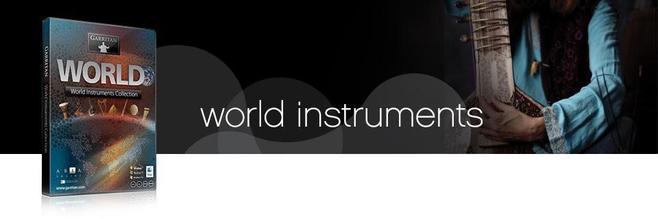 خرید اینترنتی وی اس تی سازهای بومی ملل Garritan World Instruments