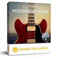 خرید اینترتی وی اس تی گیتار الکتریک سبک بلوز Orange Tree Samples Evolution Hollowbody Blues