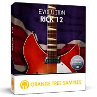 وی اس تی گیتار الکتریک 12 سیم Orange Tree Samples Evolution Rick 12
