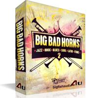 خرید اینترتی ریتم و لوپ بر پایه سازهای بادی Big Fish Audio Big Bad Horns 2