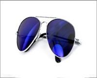 عینک ریبن شیشه آبی آفتابی طرح خلبانی rayban sunglasses blue glass