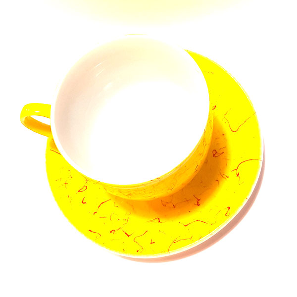 فنجان سرامیکی زرد - SR0001