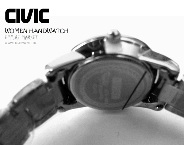 ساعت مچی تمام فلزی سیلورگلد زنانه سیویک CIVIC (ساخت ژاپن)