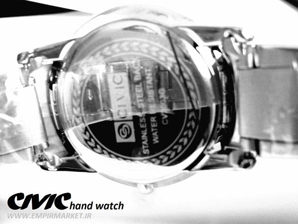 ساعت مچی بند سیلور نقره ای مردانه سیویک CIVIC (ساخت ژاپن)