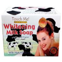 صابون سفید کننده شیر گاو تاچمی مدل جعبه پاکتی