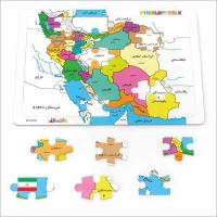 پازل رنگ آمیزی نقشه ایران
